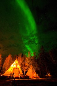 Aurora Boreal no Canadá